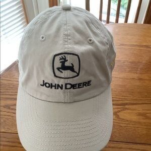 John Deere Tan Logo Baseball Hat